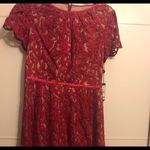 Adriana Papell lace dress